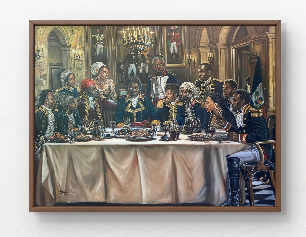 “the last supper” canvas