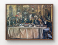 “the last supper” canvas